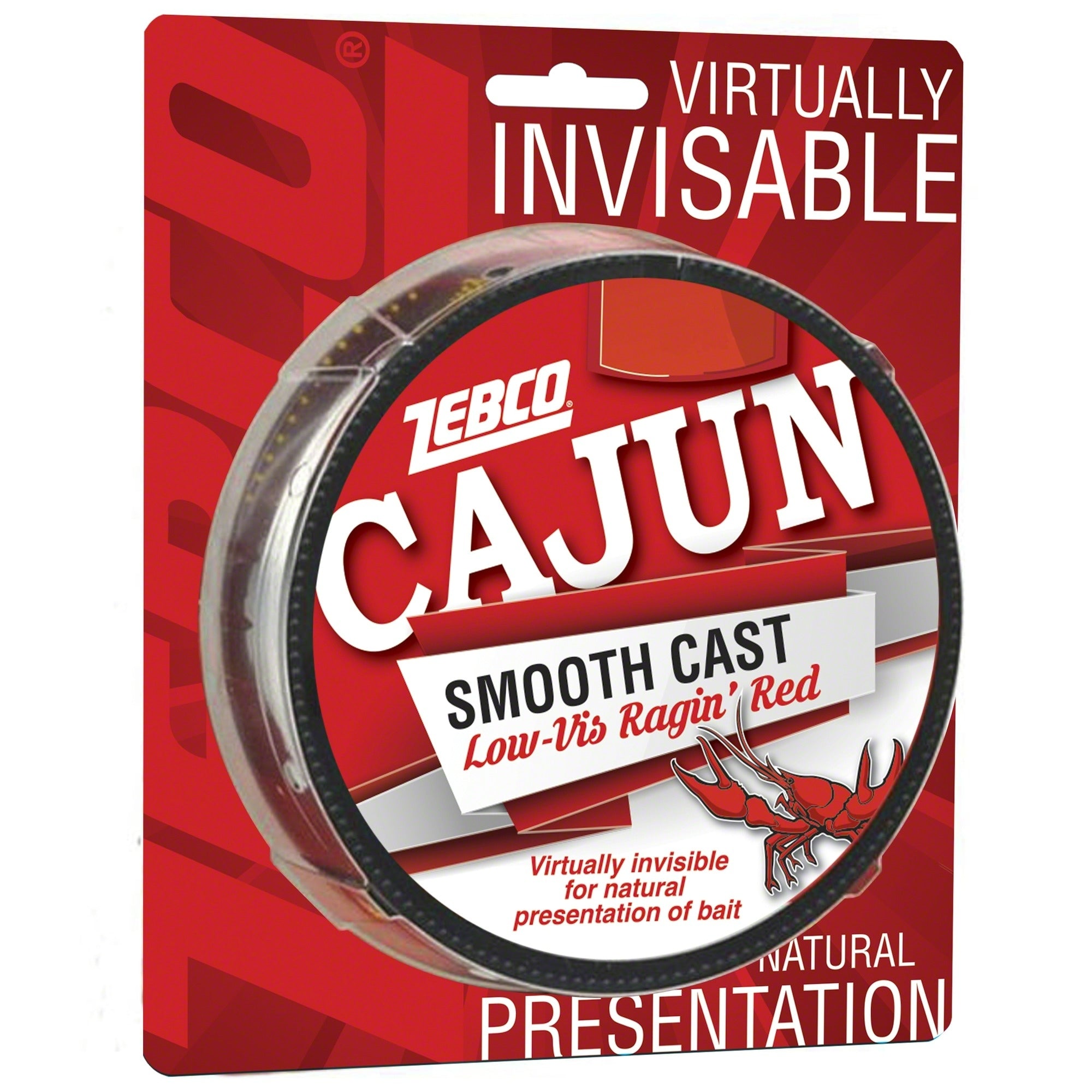 Cajun Low Vis Filler 330Yd 4Lb -Red