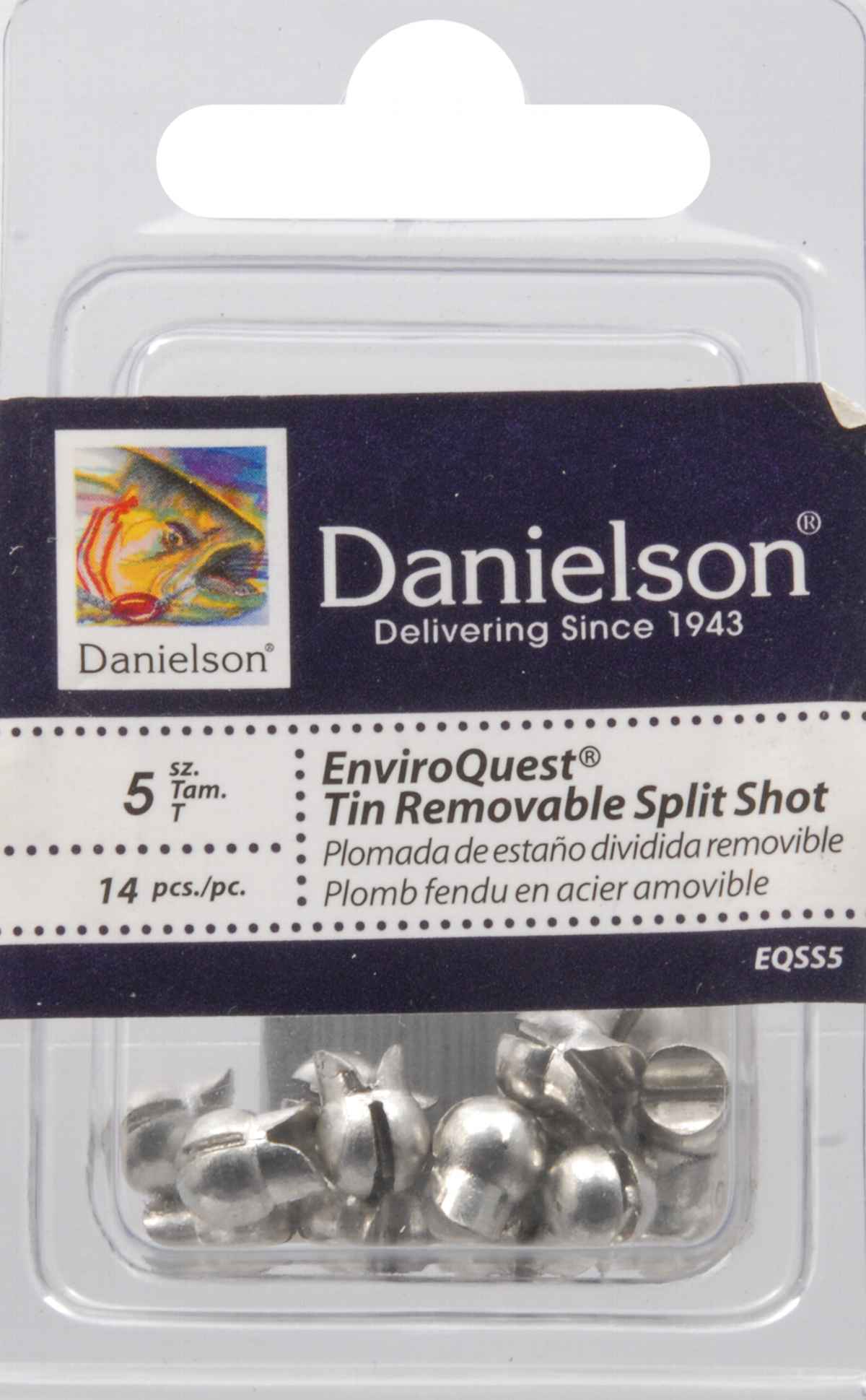 Danielson Non-Lead Split Shot Sinker