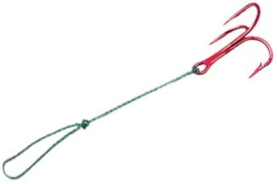 STING'R HOOK / 2" / 3 PACK / RED