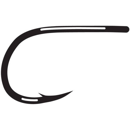 Gamakatsu C14S Glo Bug & Egg Fly Hook, NS Black