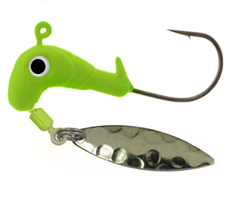 Tru Turn Barbed Glow Head Hooks