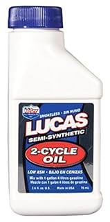 Lucas Oil 10058 Semi-Synthetic 2-Cycle Oil 2.6 Fl Oz