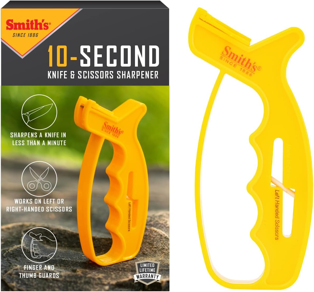Smith's JIFF-S Knife & Scissors Sharpener