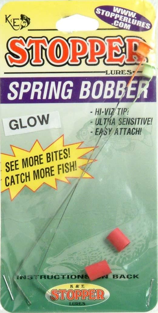 Flat Spring Bobber Size 4 Pack