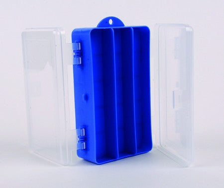 Two-Sided Blue Tackle Box