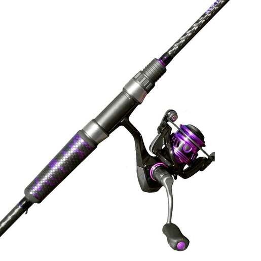Okuma Halogen Spinning Combo - Purple Black