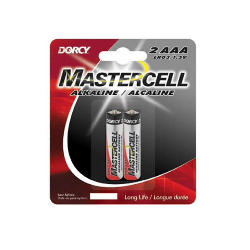 Mastercell Alkaline Battery AAA 2-Pack