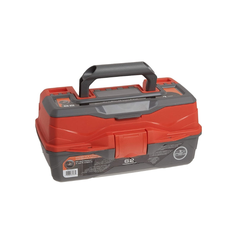 R2F 62 PIECE 1 TRAY TACKLE BOX