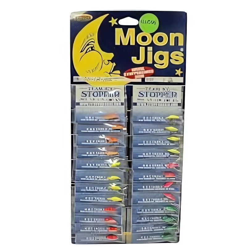 Moon Glitter Ice Jig – Size 10 (24 pcs)