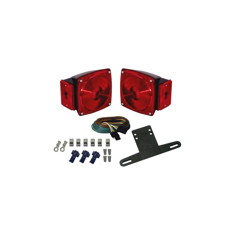 Trailer Tail Light Kit Square