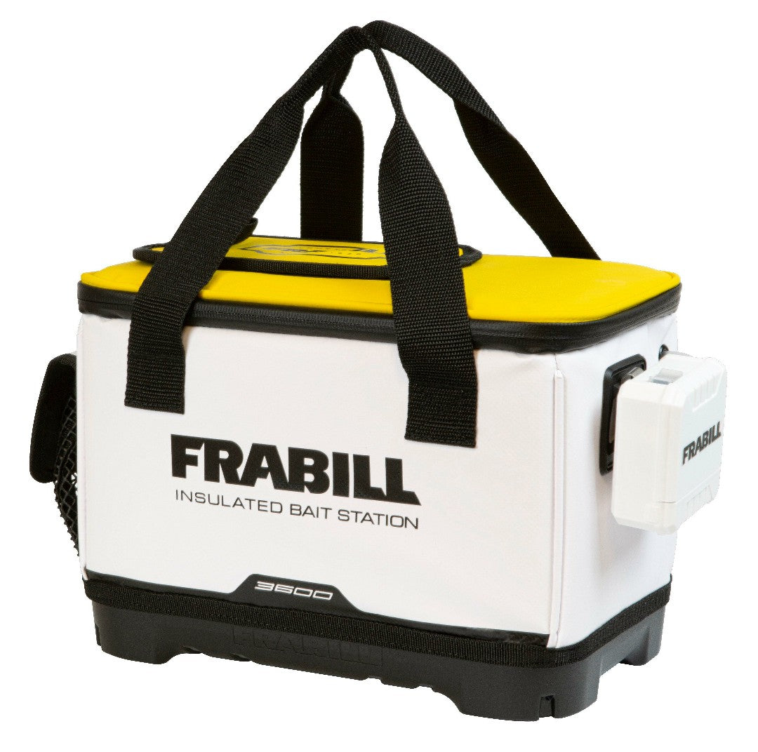 Frabill Universal Bait Station Bait Bucket - Battery Operated - 8 Quarts