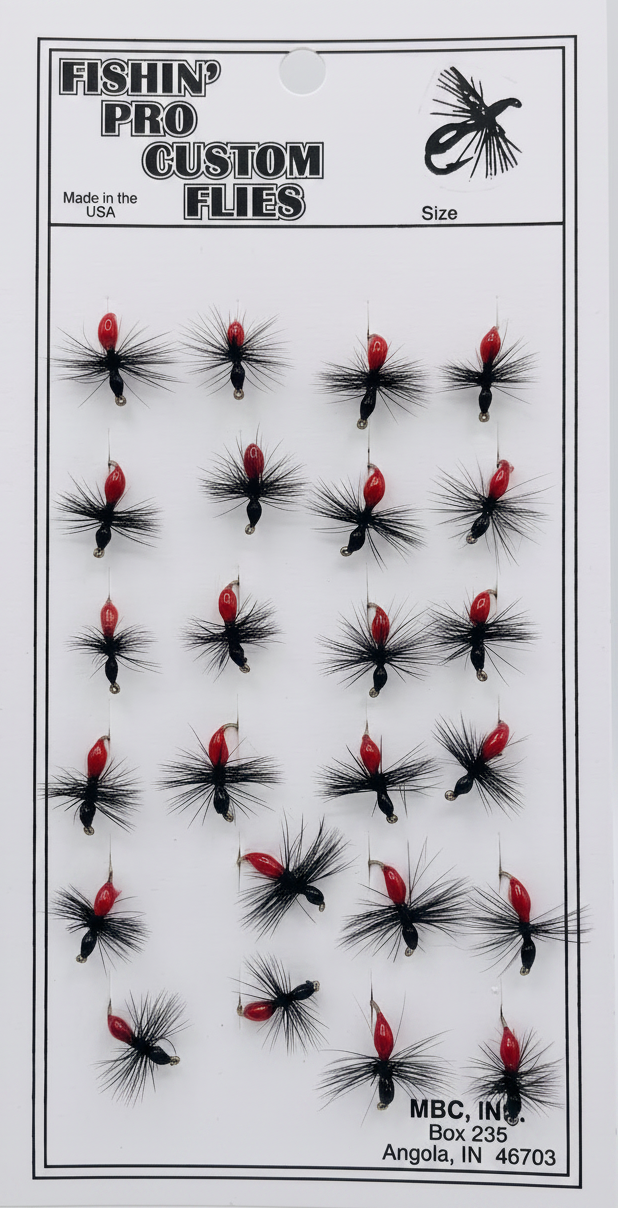 Fishin' Pro Hackled Ant FP ANT