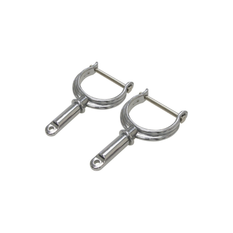 OARLOCK HORNS W/ PINS (2)