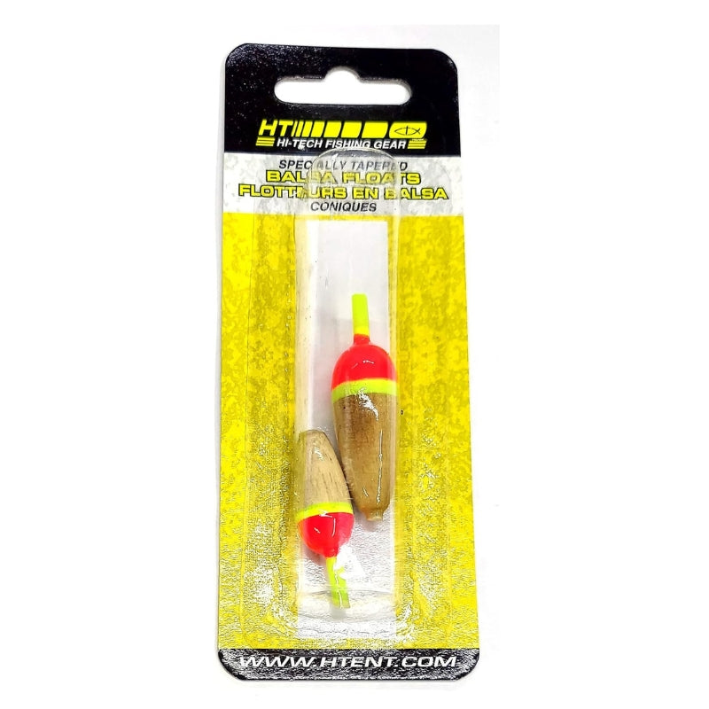 BALSA BULB SLIP FLOATS 2/PK SIZES: 9/16 AND 5/8