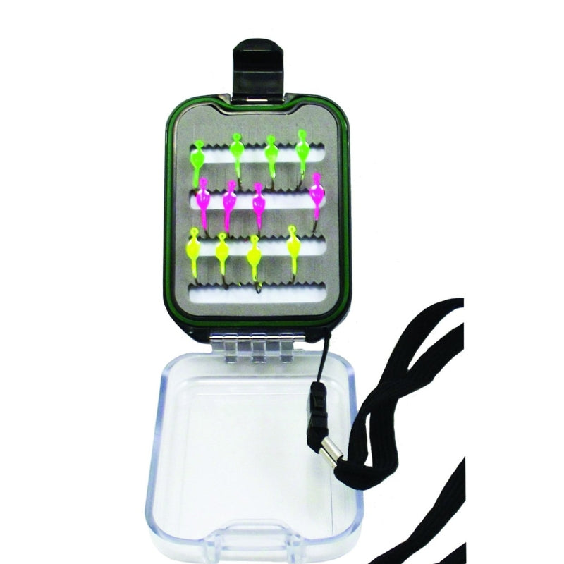 Waterproof Foam Slat Tackle Box w/lanyard