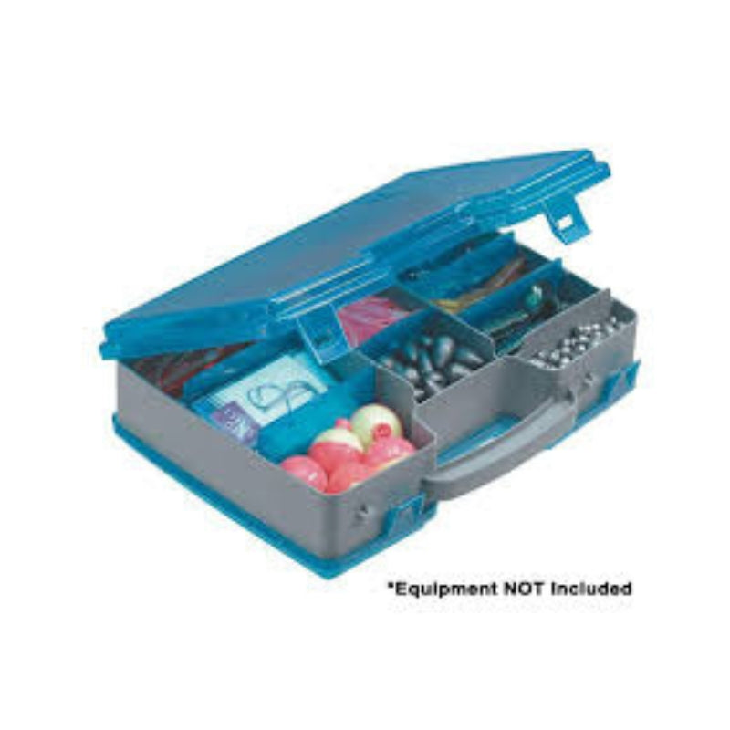 Two-Sided Blue Tackle Box