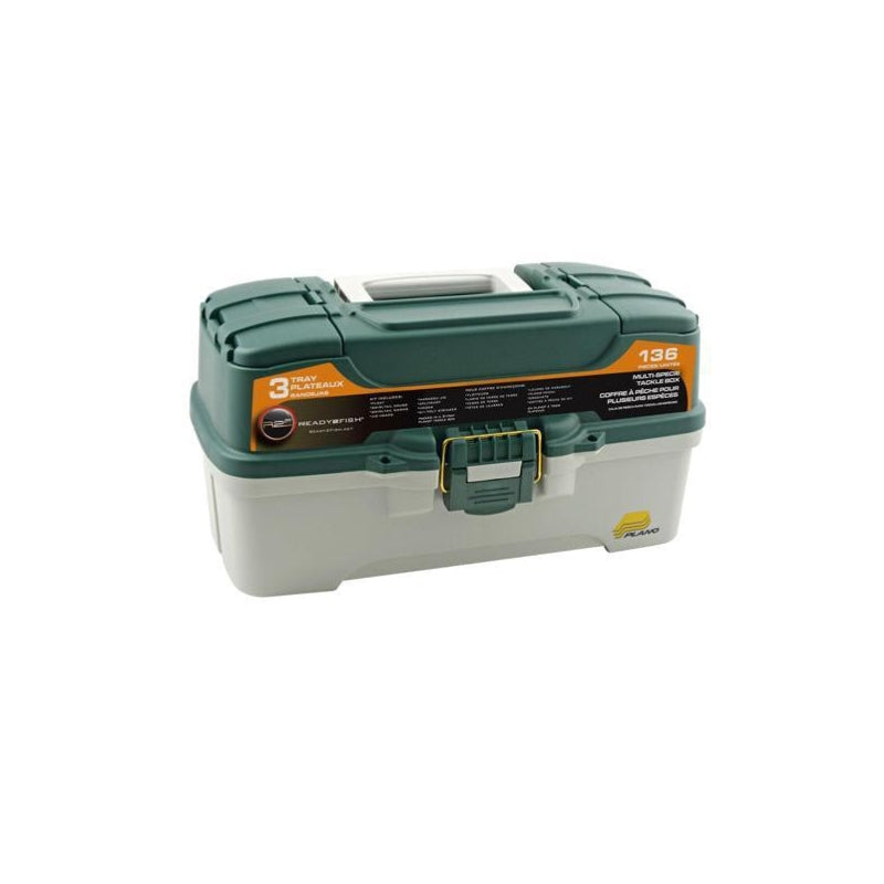 R2F 136-Piece 3-Tray Tackle Box