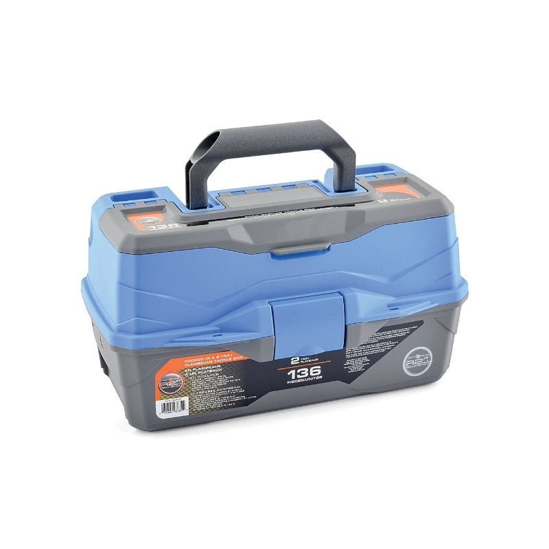 R2F 136-Piece 2-Tray Tackle Box