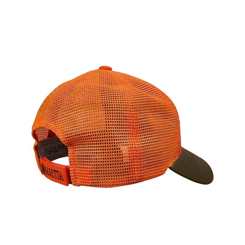 Blaze Orange Mesh Back Cap