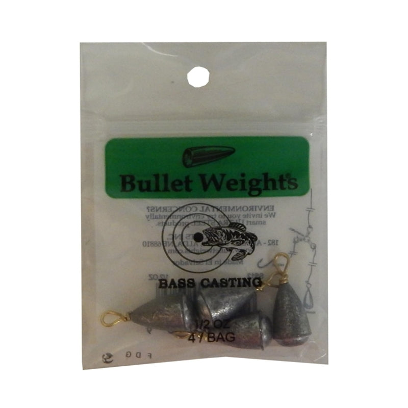 Bullet Weight Bass Casting Sinkers