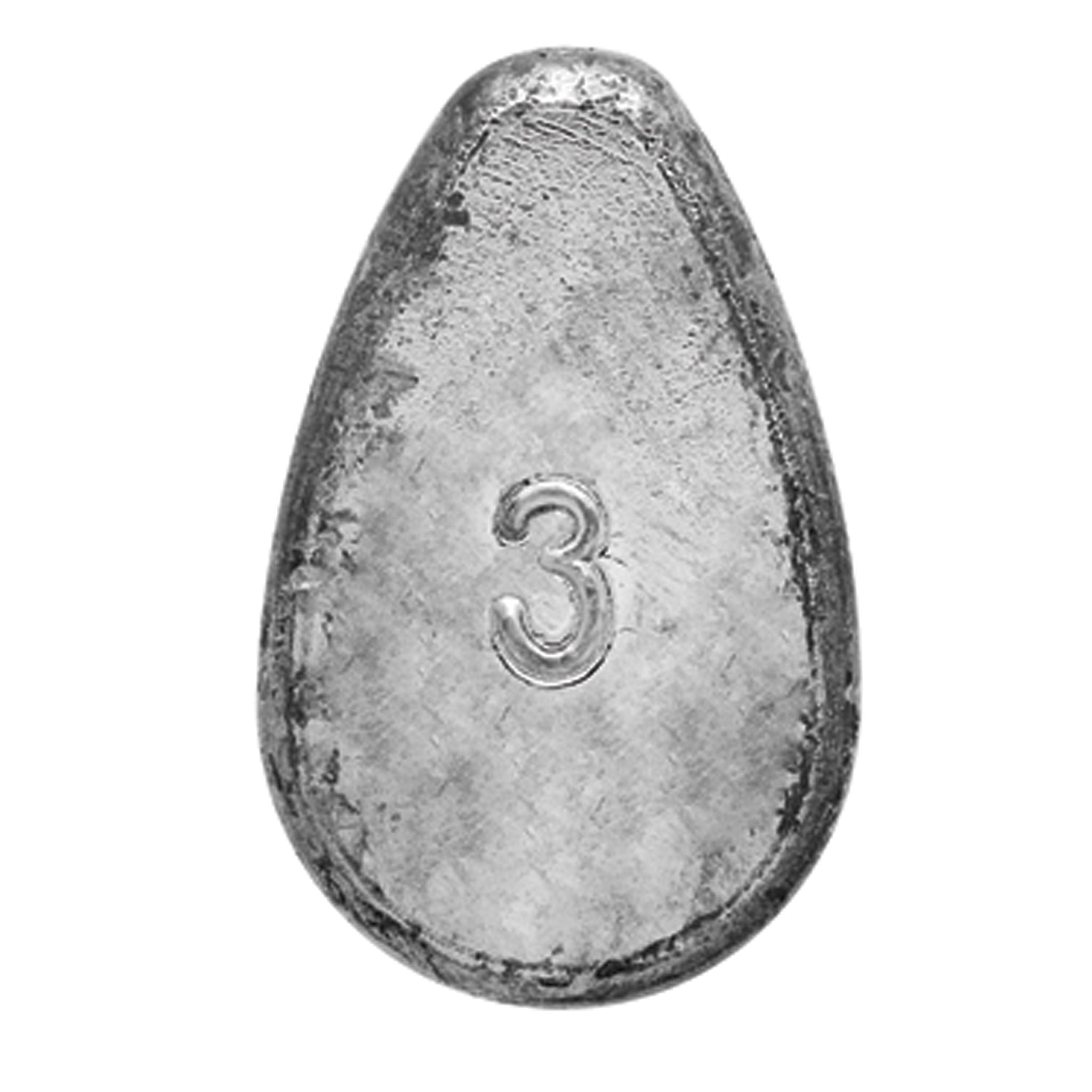 Cat Claw No-Roll Sinkers - Unpainted