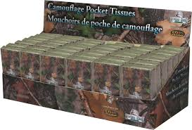 Pocket Camo Tissue