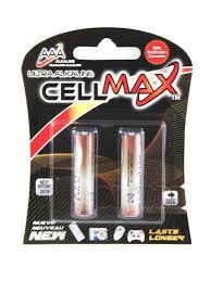 CellMax Alkaline Battery AAA 2-Carded
