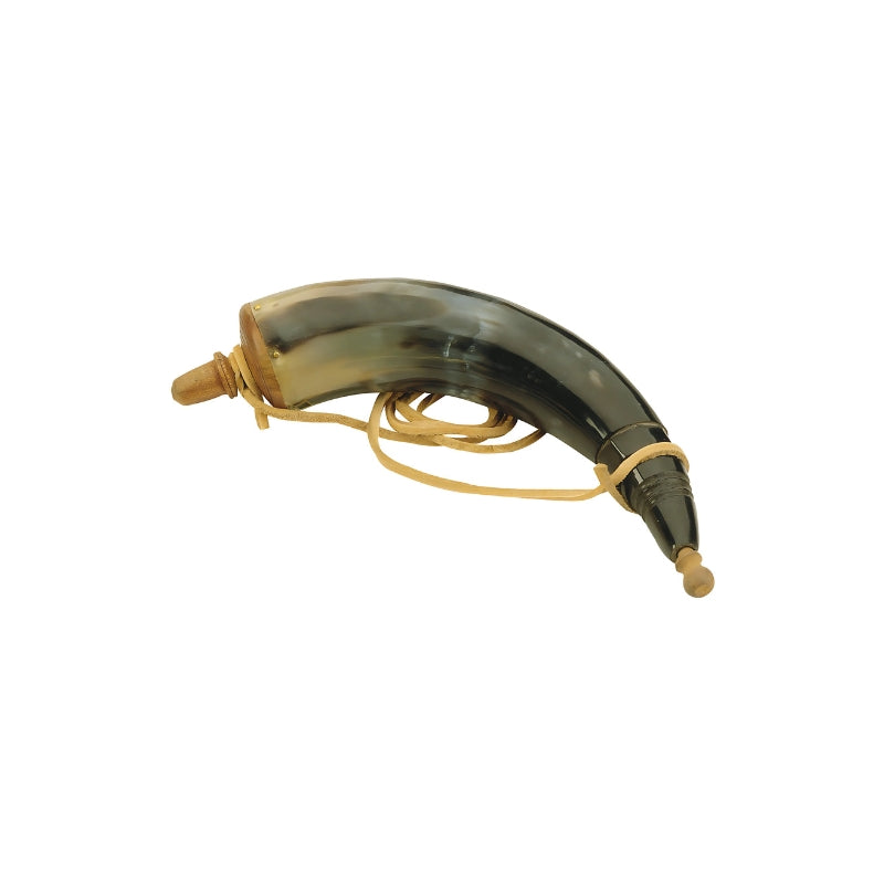 Authentic Powder Horn with Sling