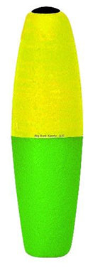 Mr Crappie Slippers Unwgt Cigar 2" Y/G 3 Pc Zip