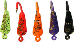 Moon Glitter Ice Jig Packs - Size 14 - 12 Pcs