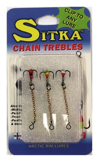Sitka Treble Chain Hooks 3PK