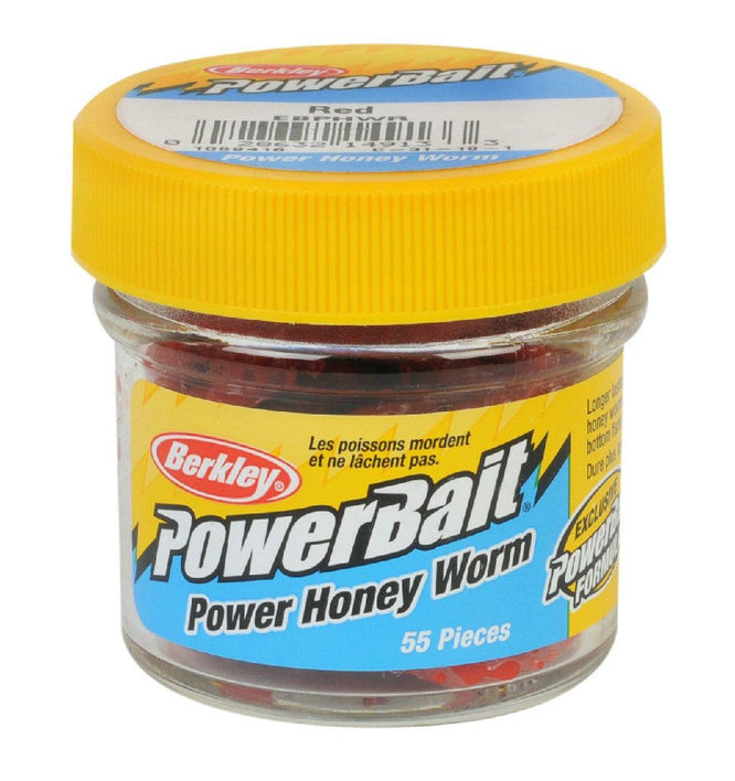 Berkley PowerBait® Honey Worm 1" 55 Jar