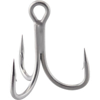 Berkley Fusion19™ Fishing Treble 3X Hooks (Matte Nickel)