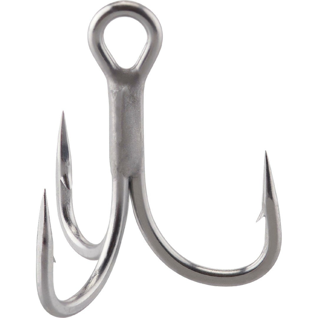 Berkley Fusion19™ Fishing Treble 3X Hooks (Matte Nickel)
