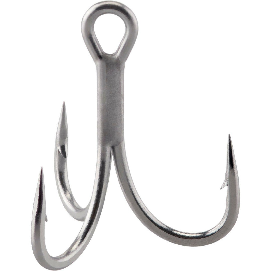 Berkley Fusion19™ Fishing Treble 3X Hooks (Matte Nickel)