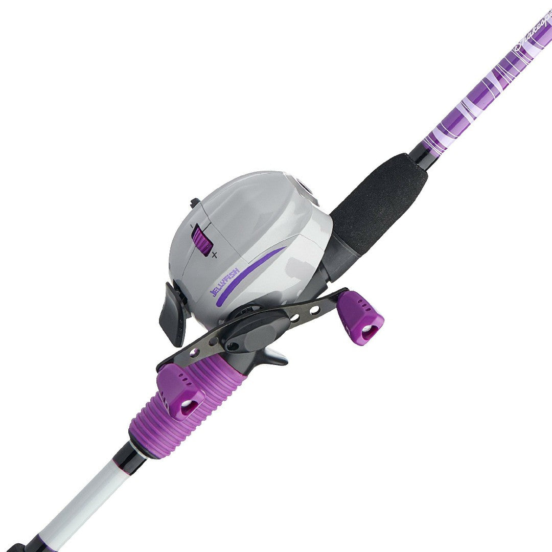 Shakespeare Jellyfish™ Spincast Reel – Purple, Size 5