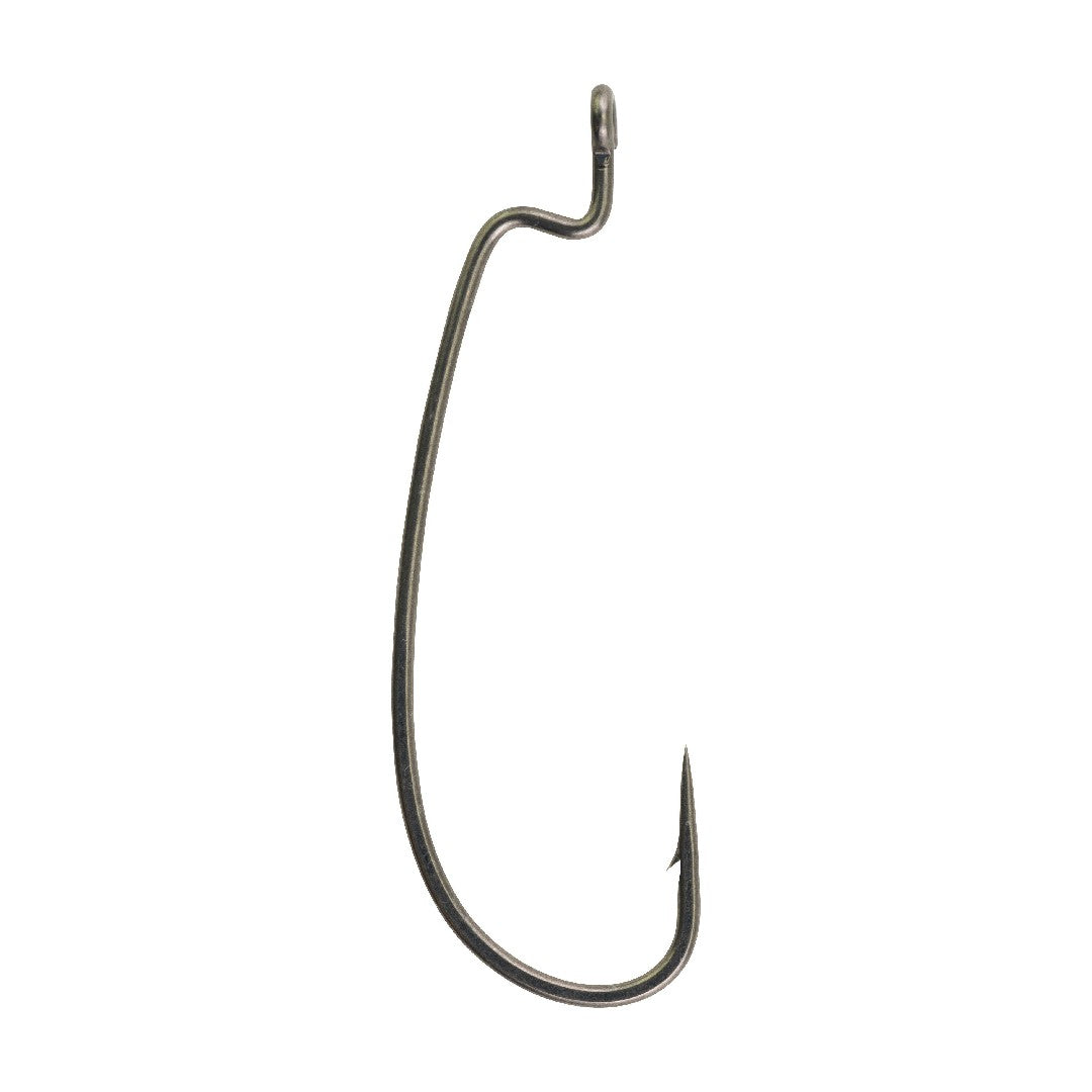 Berkley Fusion19™ Offset Worm Hook – Smoke Satin