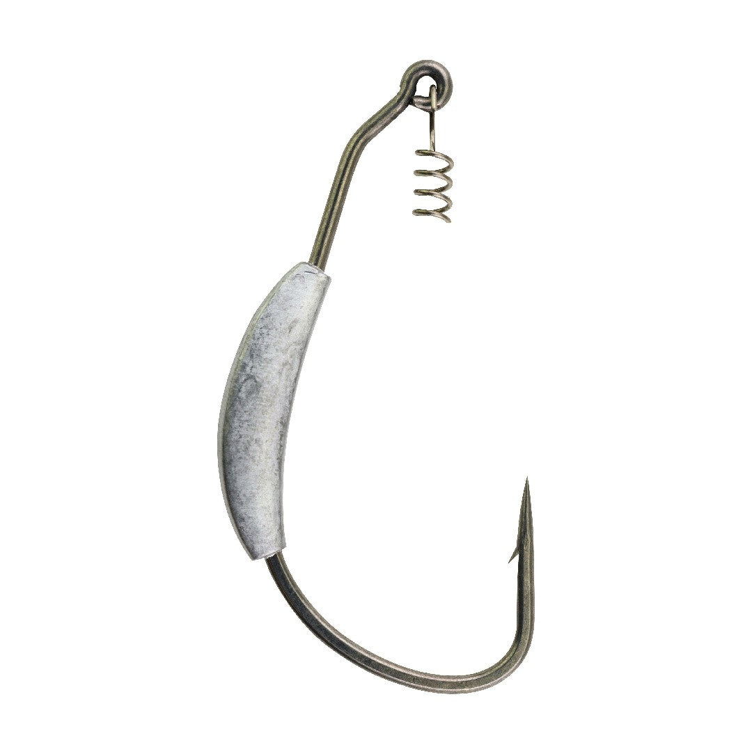 Berkley Fusion19™ Fishing Weighted Swimbait Hooks (Smoke Satin)