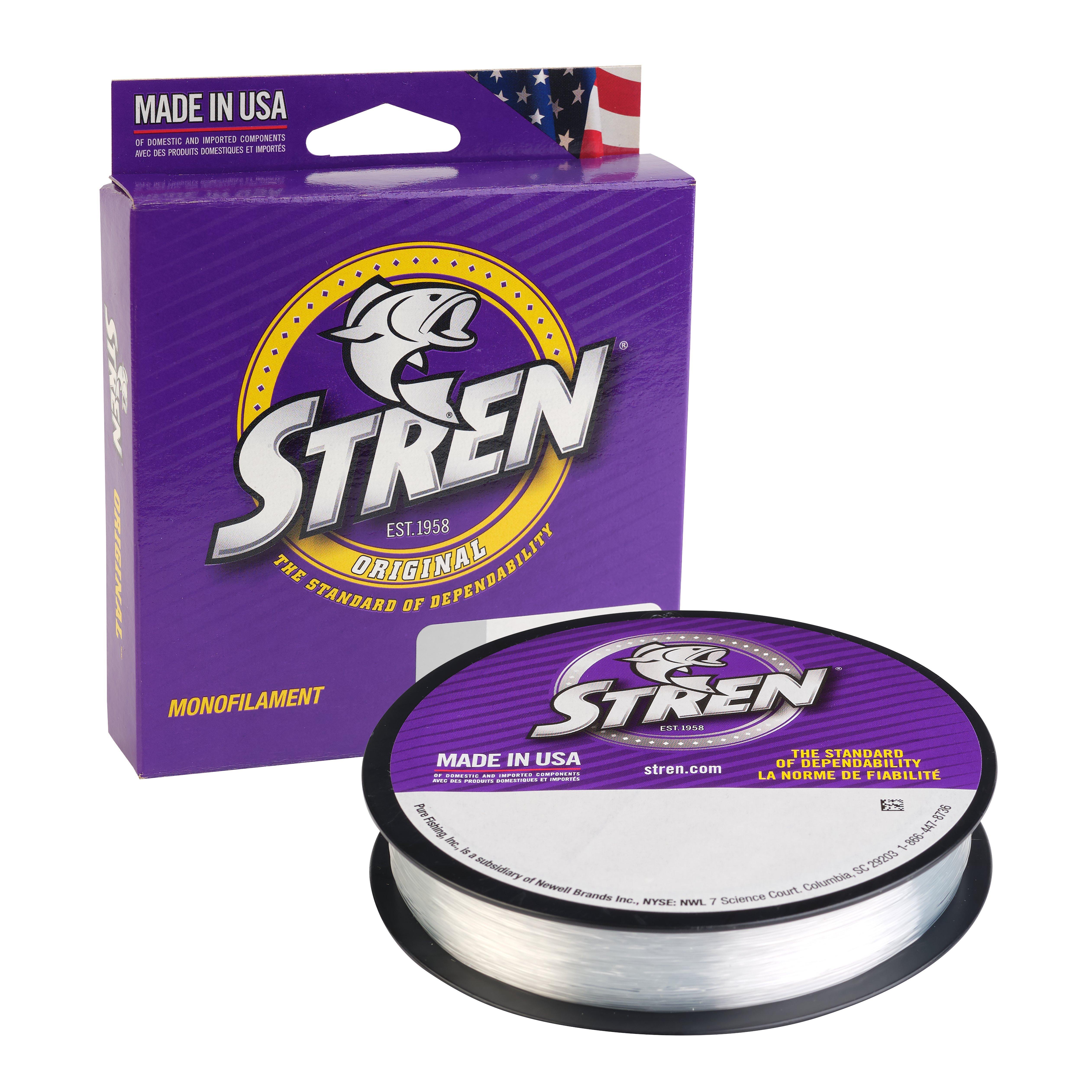 Stren Original® Monofilament Fishing Line Clear 8 Lb Test Strength 330 Yd