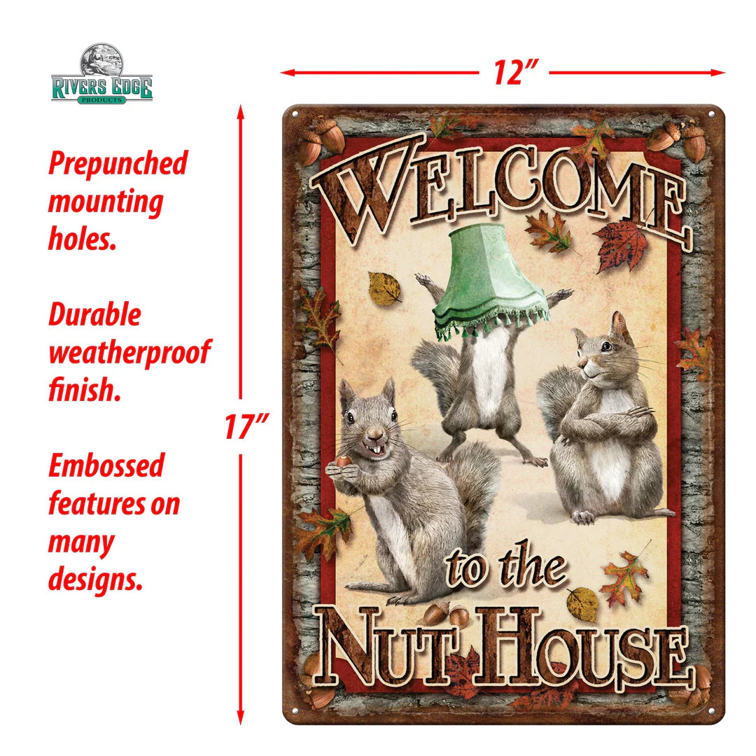 12" x 17" Tin Sign