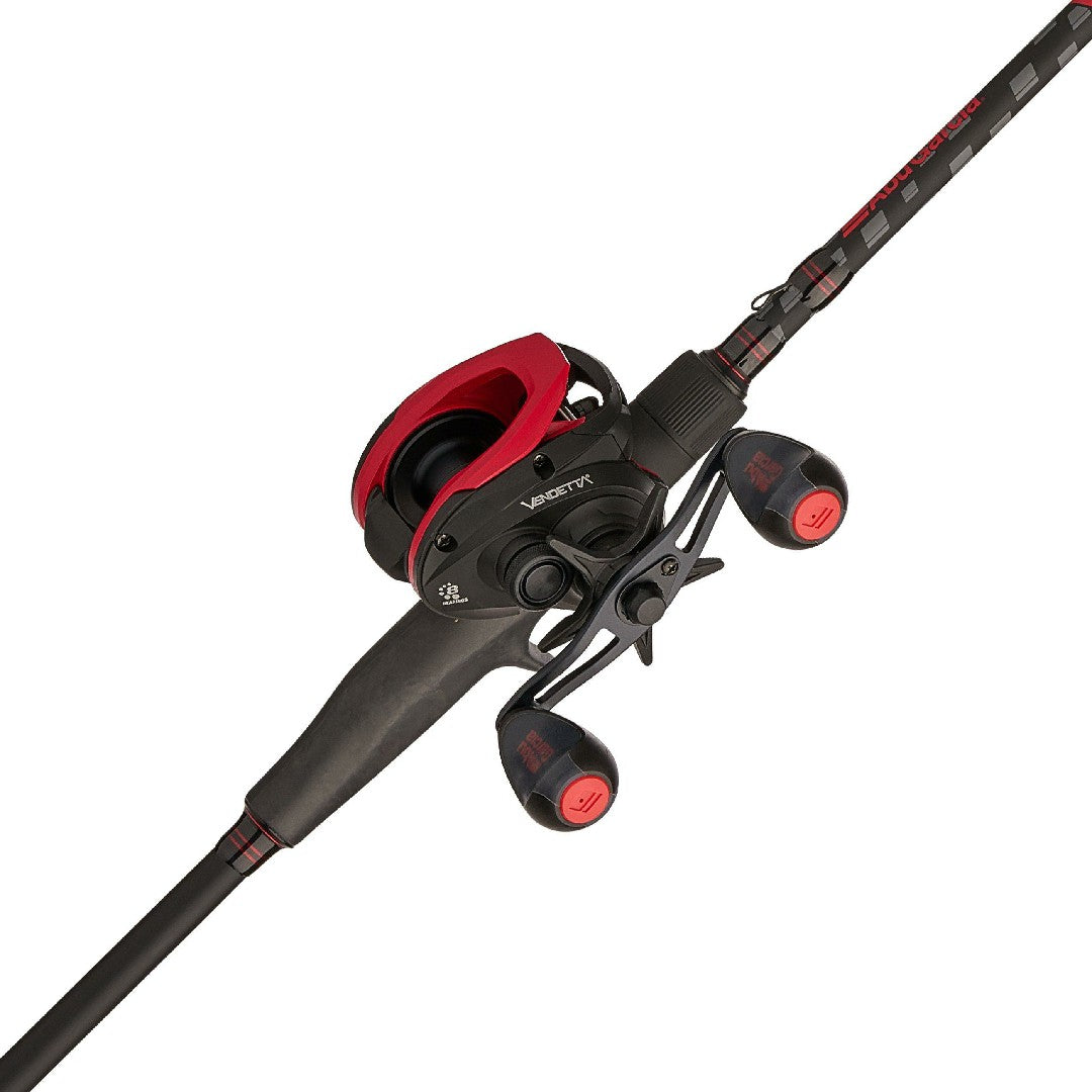Abu Garcia Vendetta® Baitcast Combo (LP, Right, 6.5:1, 7' 1pc, 12–20 lb)