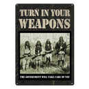 12" x 17" Tin Sign