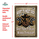 12" x 17" Tin Sign