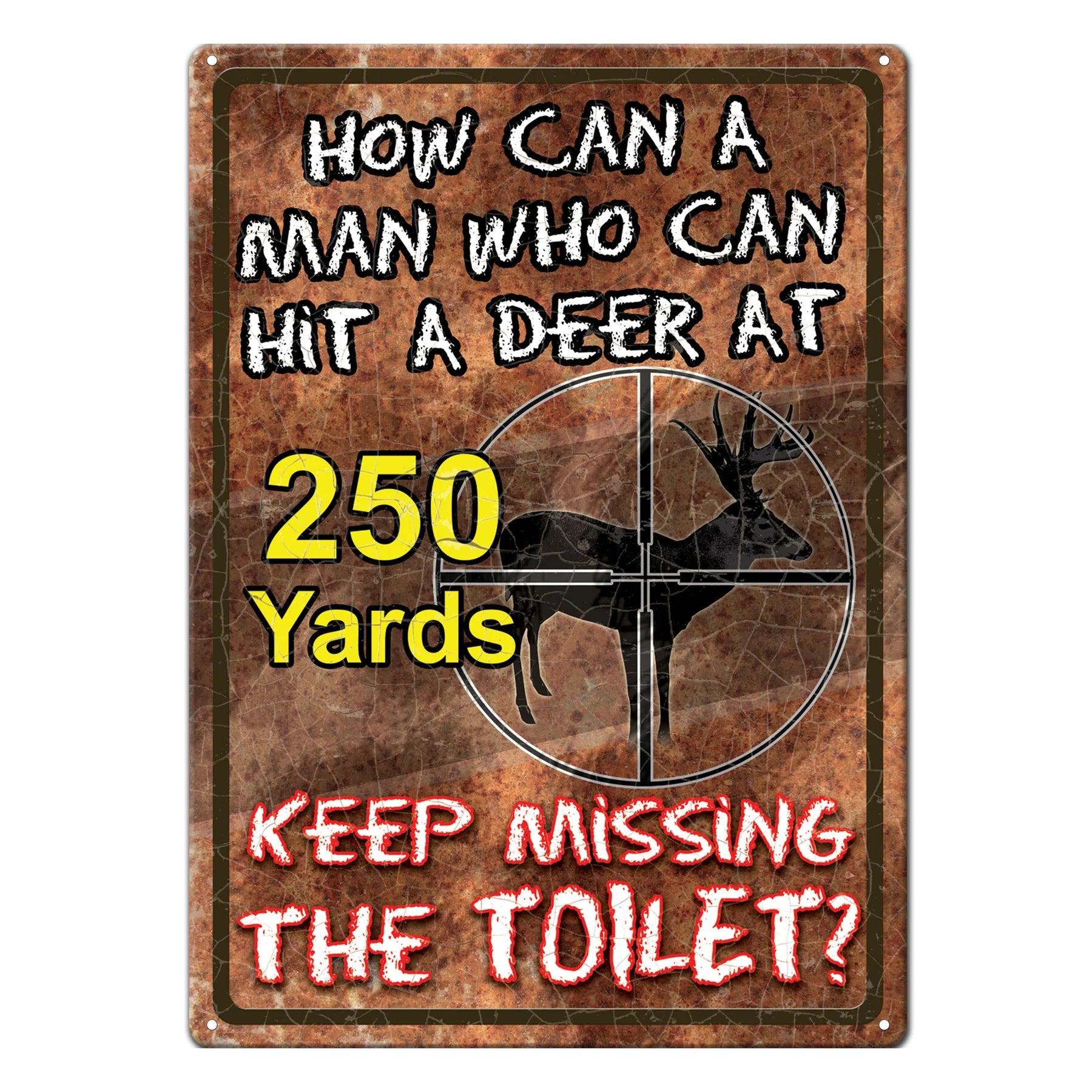 12" x 17" Tin Sign