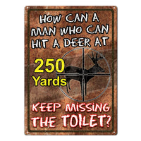 12" x 17" Tin Sign