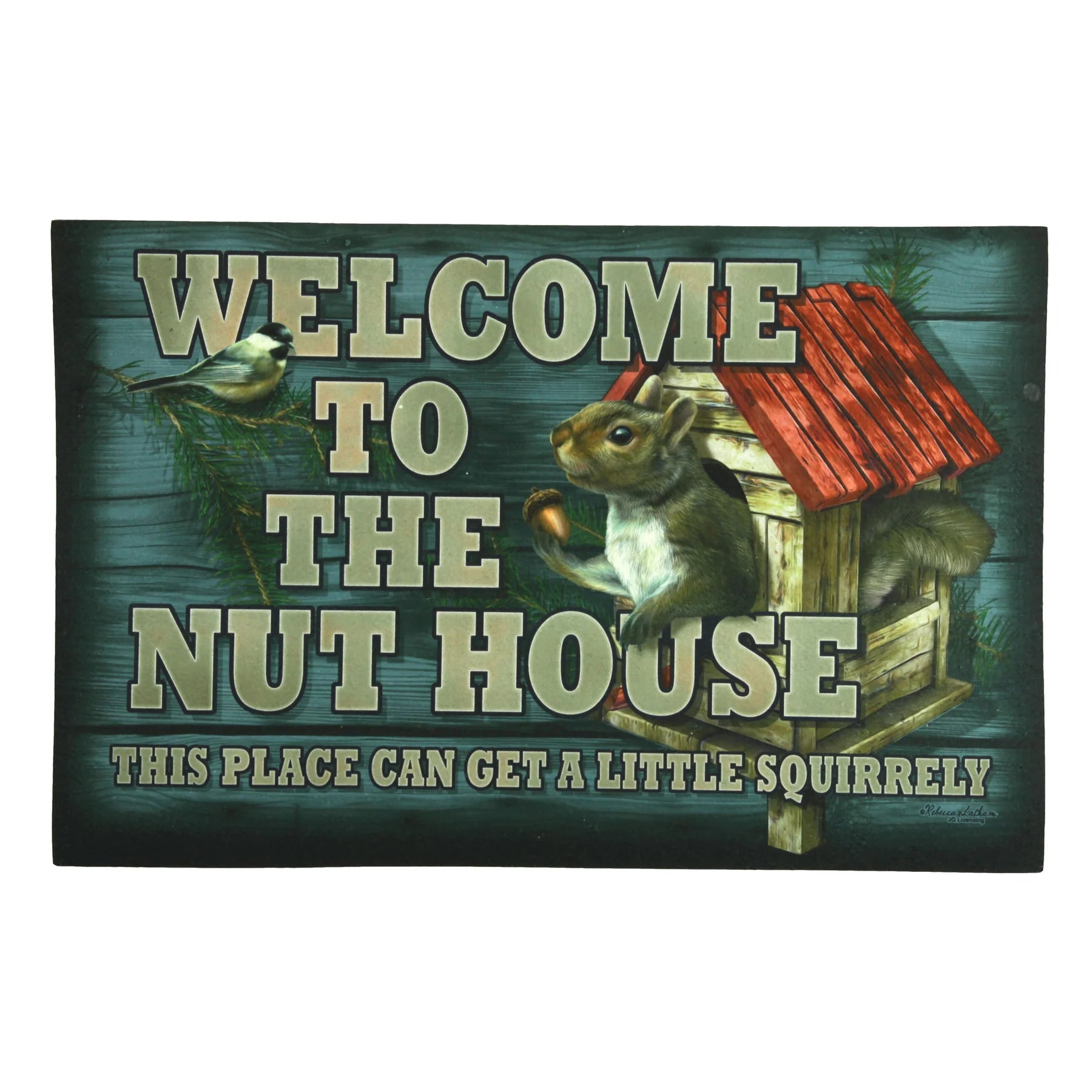 Nut House Rubber Door Mat