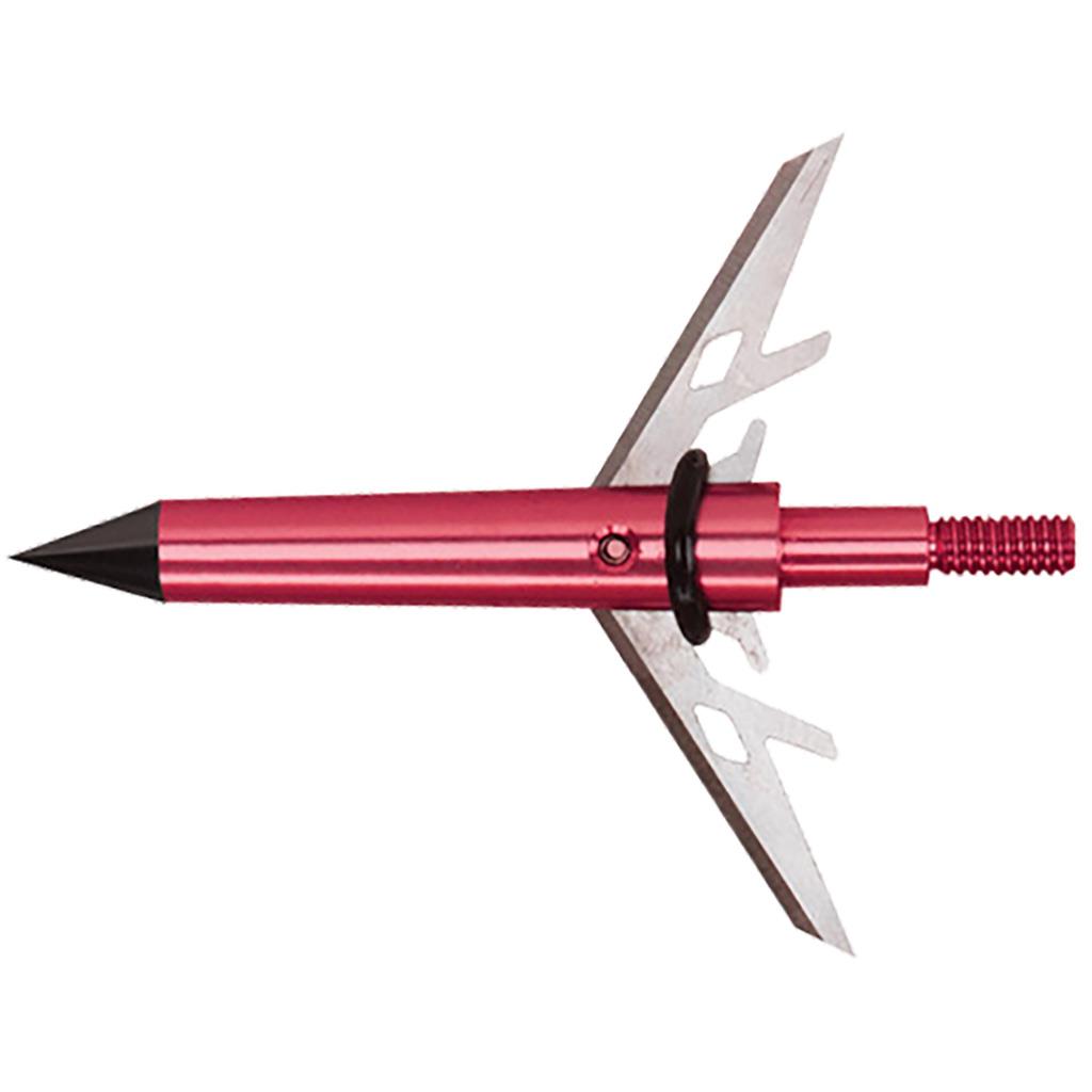 Allen Therm-X Expandable Broadheads 100-Grain 3-Pack Red/Black