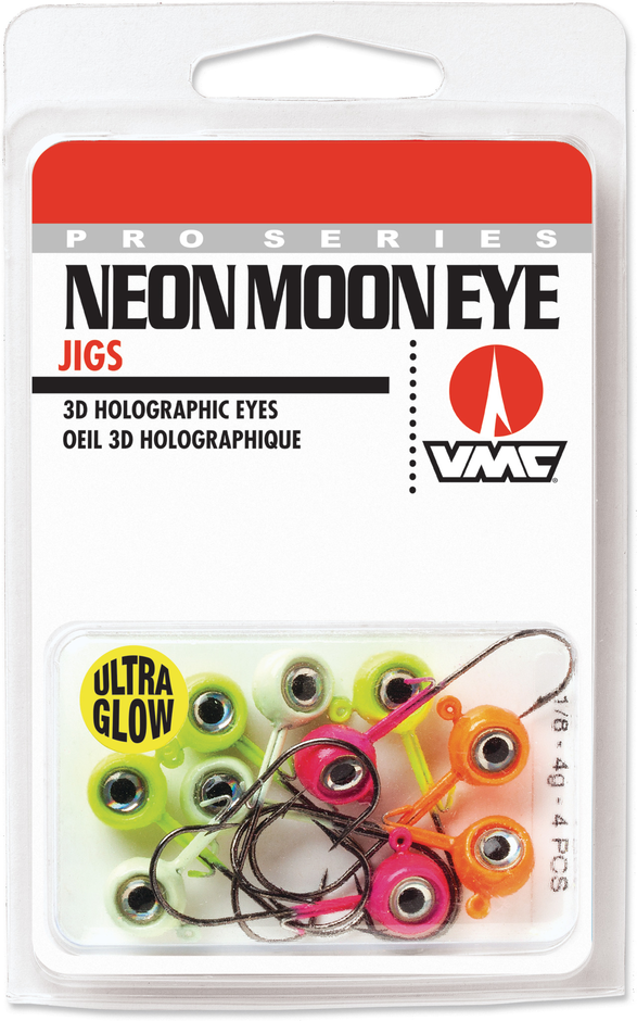 Rapala Neon Moon Eye Jig Glow Kit