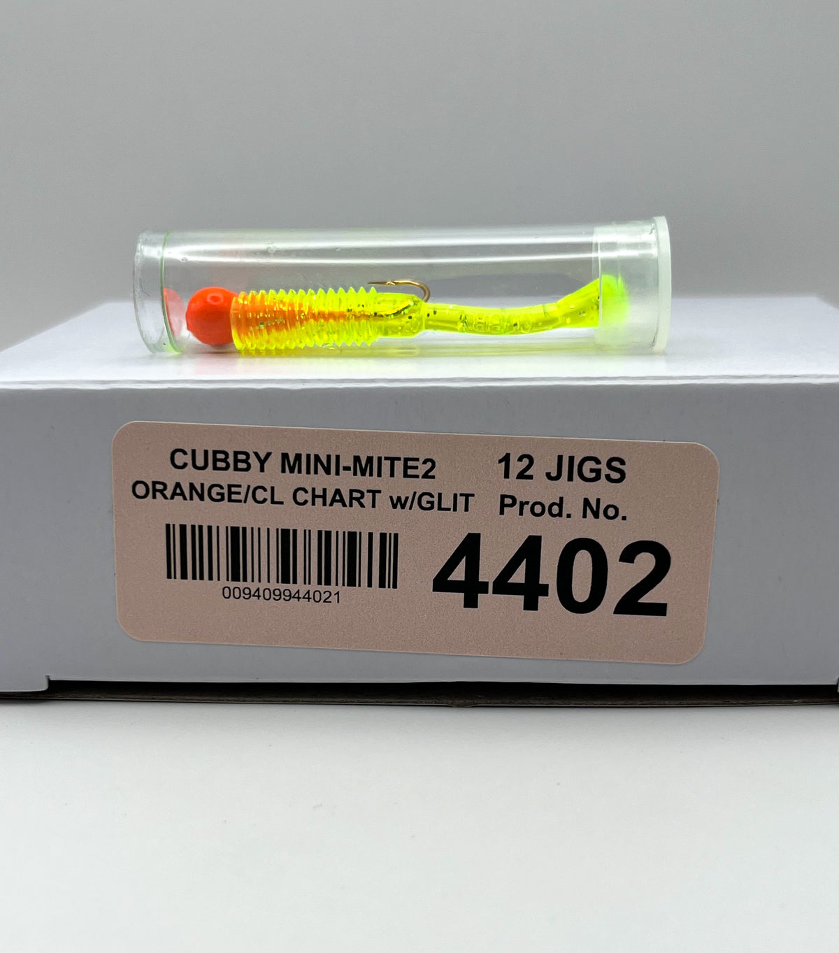 4402 - Orange/Clear Chart. w/Glitter