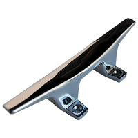 Dock Cleat Zamak 6" Chrome